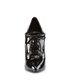 Extrem High Heels DOMINA-460 - Lack Schwarz