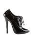 Extrem High Heels DOMINA-460 - Lack Schwarz