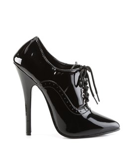 Extrem High Heels DOMINA-460 - Lack Schwarz