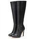Michael Soul Donna - Classic stiletto boots in black matte