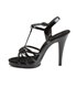 Sandalette FLAIR-420 - Lack Schwarz