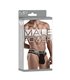 Tanga mit tiefen Sitz & Fischnetz für Herren - Schwarz