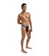 Tanga mit tiefen Sitz & Fischnetz für Herren - Schwarz