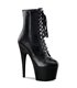 Platform ankle boots ADORE-1020 - Leather Black
