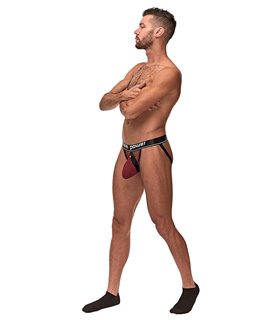 Tanga mit Ring für Herren - Schwarz