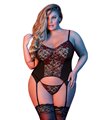 Merry Widow & G-Set - Black - S/M Merry Widow & G-Set - Black - S/M