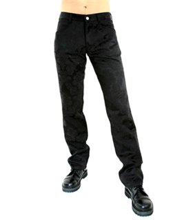 Aderlass Jeans Brocade Schwarz