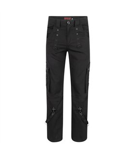 Aderlass Combat Pants Denim Schwarz