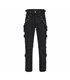 Aderlass Rivet Pants Washed Cotton Schwarz