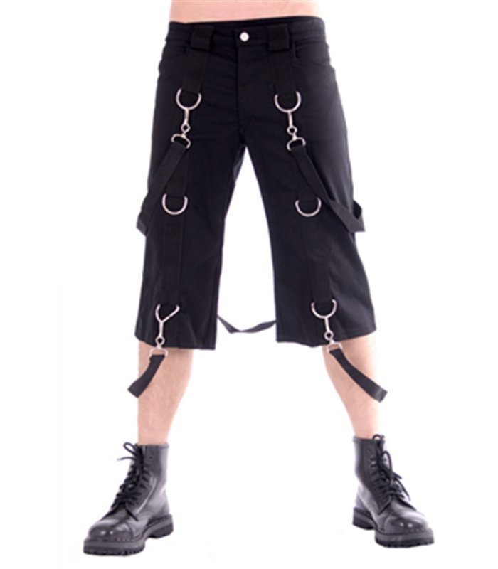 Aderlass Short Pants Denim Schwarz