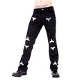 Gothic Jeans mit Metall‑Hardware Schwarz | Aderlass