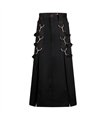 Aderlass Belt Skirt Denim Schwarz
