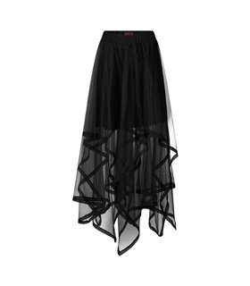 Aderlass Witch Skirt Lace Schwarz