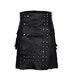 Aderlass Rockstar Kilt Leather Schwarz