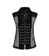 Aderlass Club Vest Cotton/Net Schwarz