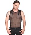 Aderlass Tank Vest Net Schwarz