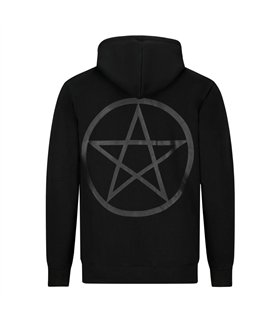 Aderlass Hoodie Pentagram Black/Black