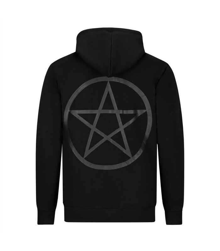 Aderlass Hoodie Pentagram Black/Black