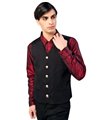 Aderlass Dark Vest Denim Schwarz
