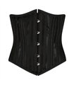 Unterbrust-Korsett Brokat Korsett Elegante Taille Schwarz | Aderlass