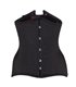 Aderlass Underbust Corset Satin Schwarz