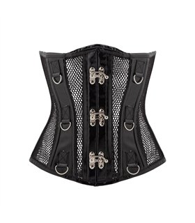 Aderlass Underbust Corset Net Schwarz