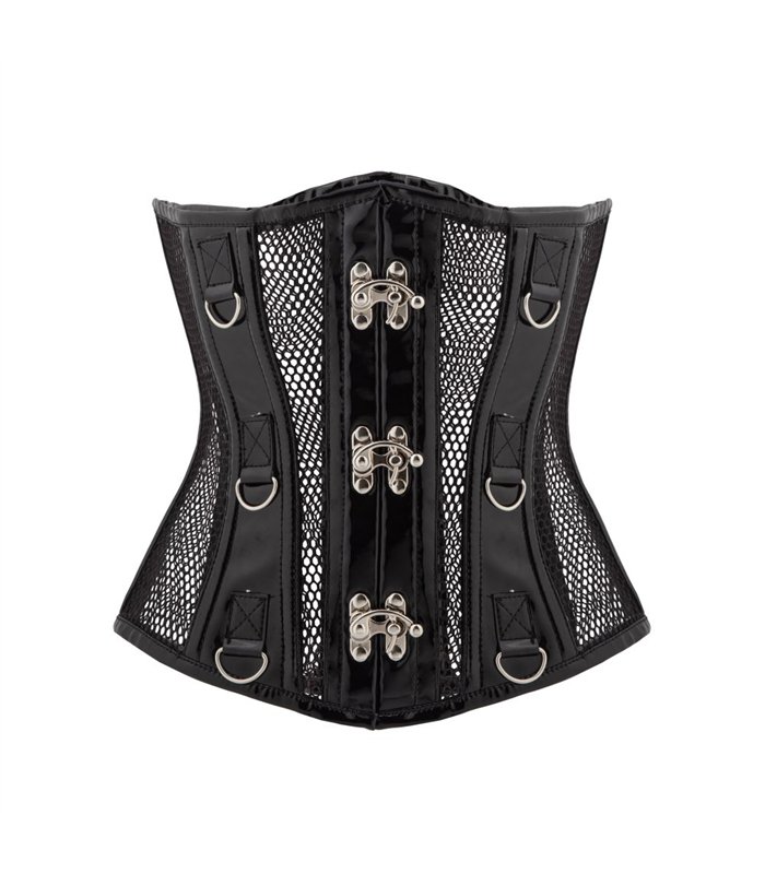 Aderlass Underbust Corset Net Schwarz