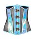 Aderlass Underbust Corset Holo Blue-Purple