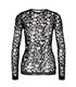 Aderlass Mesh Top Longsleeve XS-3XL Schwarz