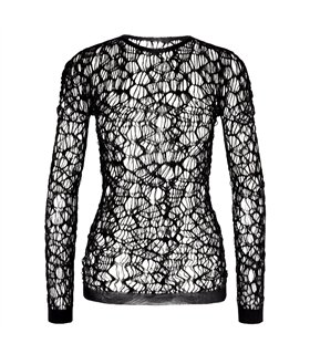 Aderlass Mesh Top Longsleeve XS-3XL Schwarz