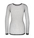 Aderlass Fishnet Top Longsleeve XS-3XL Schwarz