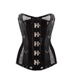 Aderlass Steampunk Corset Net Schwarz