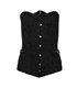 Aderlass Corset Brocade Schwarz