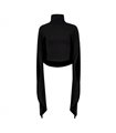 Aderlass Witch Crop Cape Schwarz