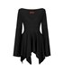 Aderlass Witch Mini Dress Schwarz