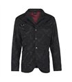 Aderlass Suit Jacket Brocade Schwarz