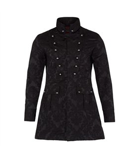 Aderlass Admiral Coat Brocade Schwarz