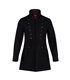 Aderlass Admiral Coat Wool Schwarz