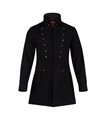 Aderlass Admiral Coat Wool Schwarz