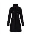 Aderlass Ladys Pirate Coat Wool Schwarz