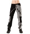 Black Pistol Freak Pants Stripe Schwarz-Weiss