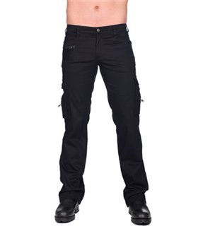 Black Pistol Explorer Pants Denim Schwarz