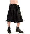 Black Pistol Short Kilt Denim Schwarz