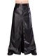 Black Pistol Men Skirt Leatherette Schwarz