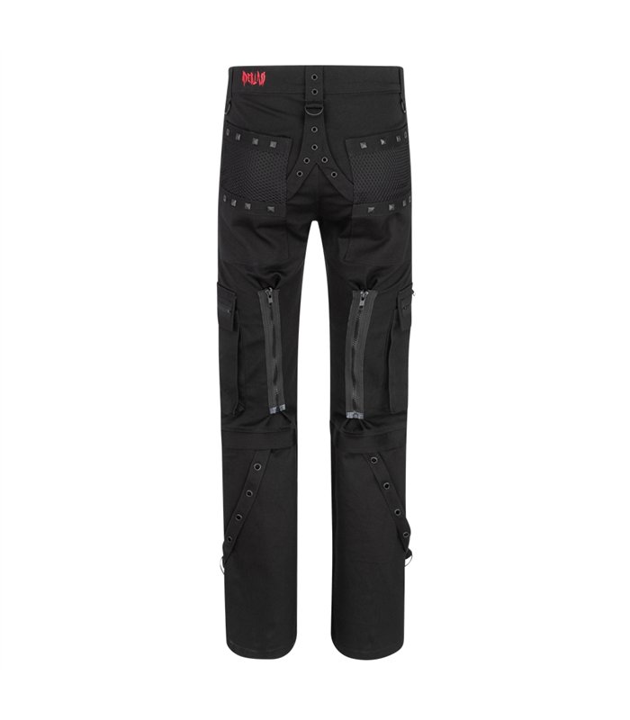 Combat Pants Denim Schwarz | Aderlass