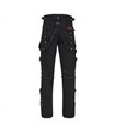Aderlass Rivet Pants Washed Cotton Schwarz