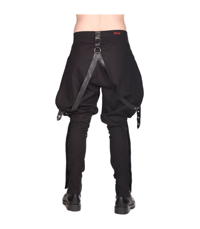 Military Pants Denim Schwarz | Aderlass