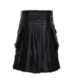 Aderlass Rockstar Kilt Leather Schwarz Aderlass Rockstar Kilt Leather Schwarz