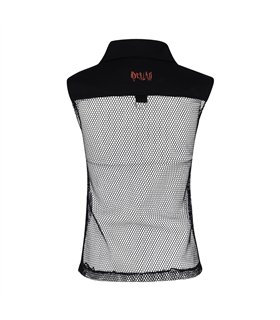 Aderlass Club Vest Cotton/Net Schwarz