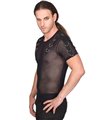 Aderlass Battle Shirt Net Schwarz